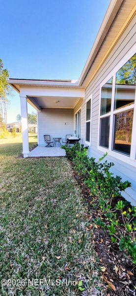 Exterior details and patio area of a home in , St. Johns (Image 3).