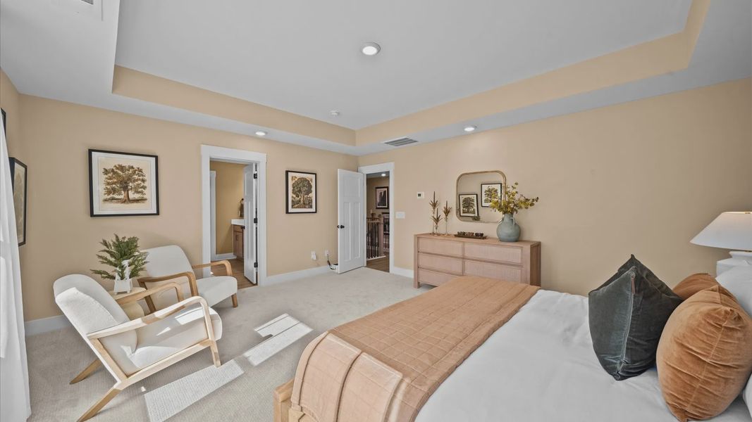 Furnished interior view inside a new home in Foxbank, Gray Court (Image 19).