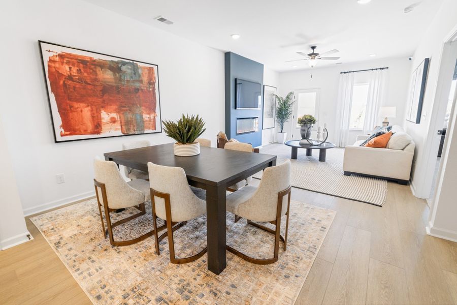 Furnished interior view inside a new home in Stratford Station, Lebanon (Image 7).