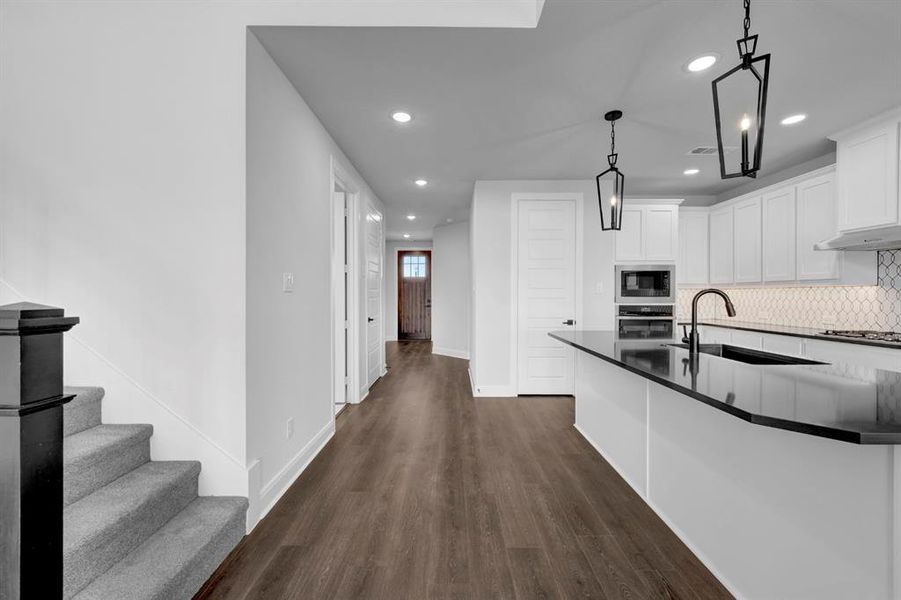 Furnished interior view inside a new home in Treeline, Justin (Image 6).