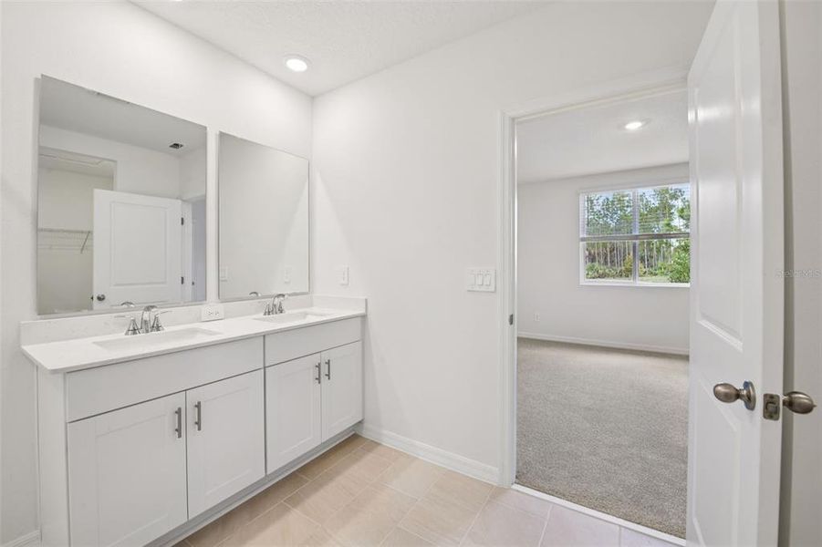 Furnished interior view inside a new home in Ridgehaven - Villas, Ormond Beach (Image 8).