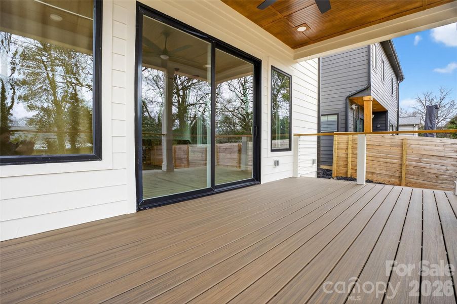 Exterior details and patio area of a home in , Charlotte (Image 3).