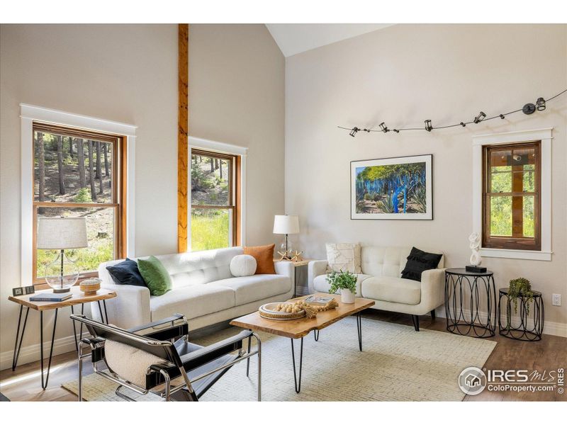 Furnished interior view inside a new home in , Golden (Image 11).