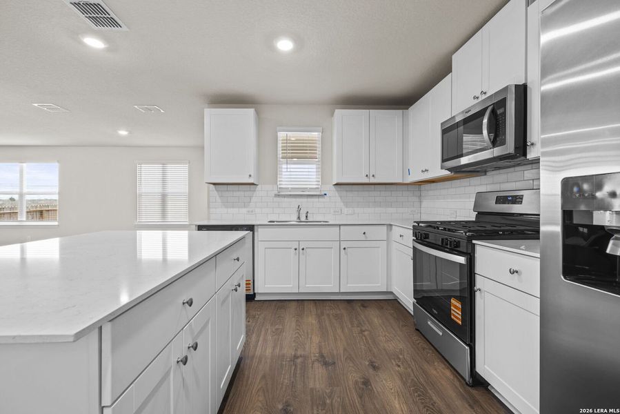 Furnished interior view inside a new home in Stonehill, San Antonio (Image 5).