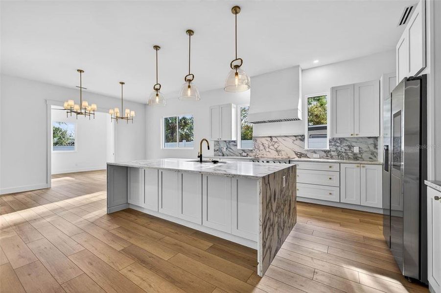 Furnished interior view inside a new home in , St. Petersburg (Image 13).