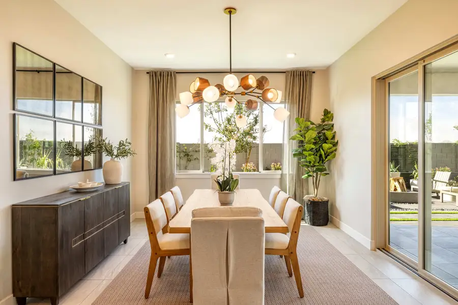 Representative furnished interior of a home built from the Violet Plan 5008 by Tri Pointe Homes in Soleo, San Tan Valley (Image 10).