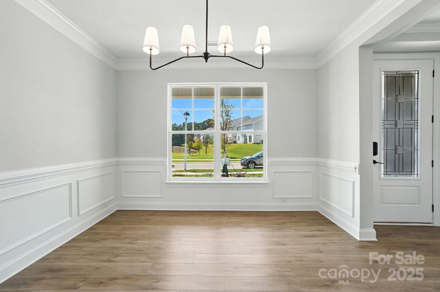 Furnished interior view inside a new home in Summerlin, Mooresville (Image 3).