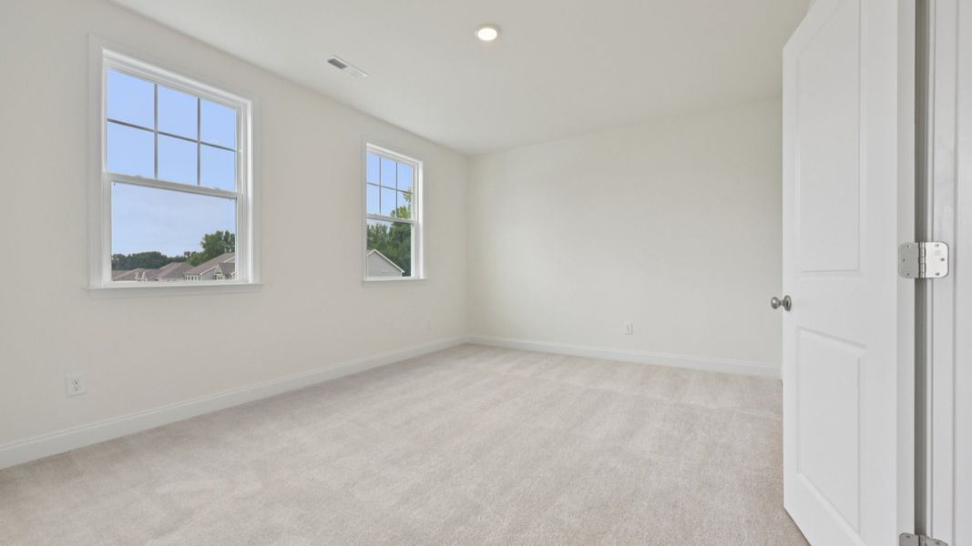 Representative furnished interior of a home built from the Stonehaven by DRB Homes in Campbell Ridge, Angier (Image 20).