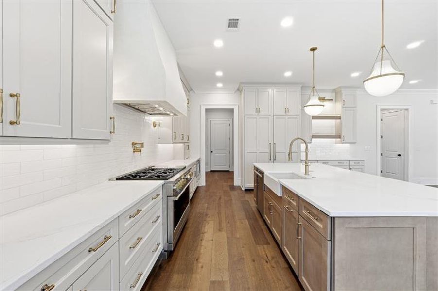 Furnished interior view inside a new home in , Marietta (Image 15).
