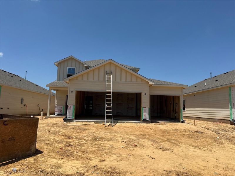 In-progress construction of a new home in Caney Mills, Conroe, TX (Image 26).