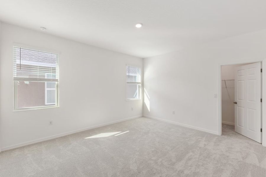 Spacious, unfurnished interior of a new home in Mirror Lake Village, Fruitland Park (Image 21). Spacious, unfurnished interior of a new home in Mirror Lake Village, Fruitland Park (Image 21).