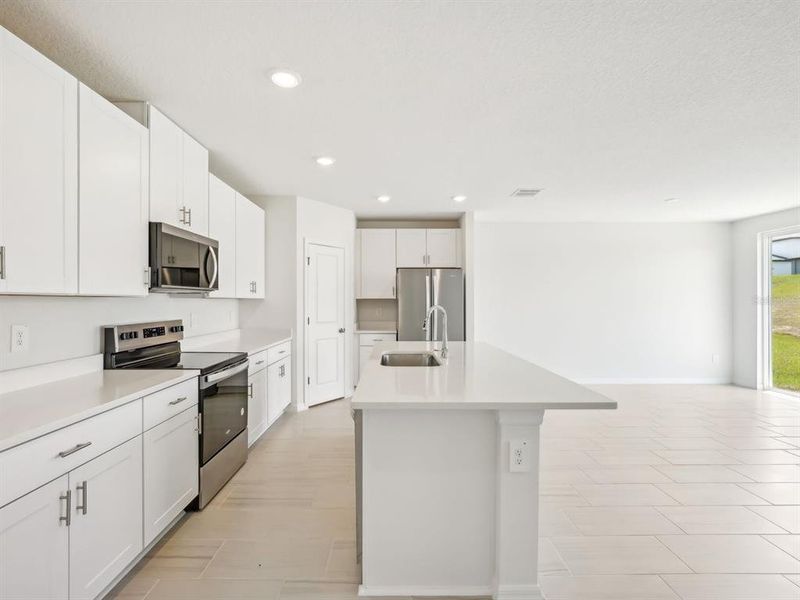 Furnished interior view inside a new home in Benton Hills - Classic Series, Brooksville (Image 10).