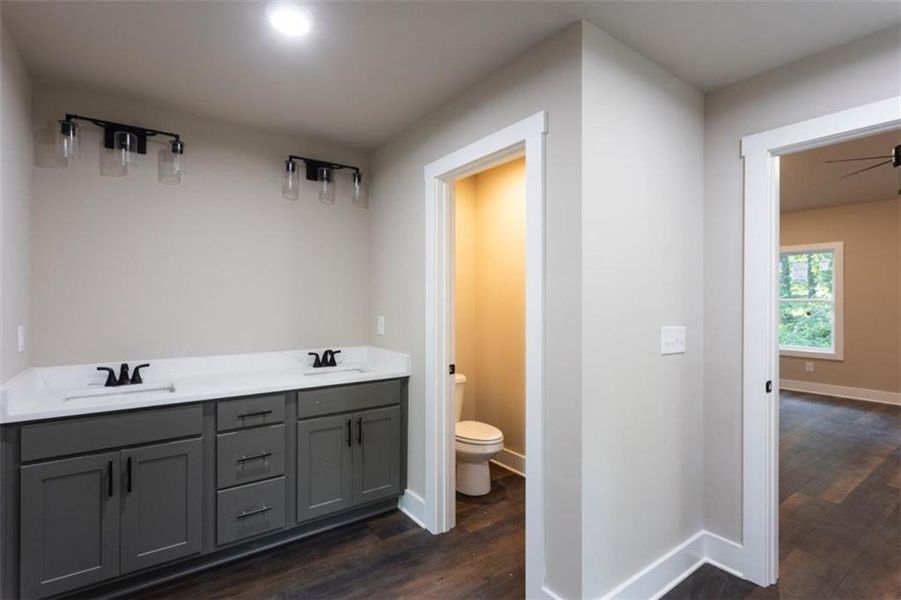 Furnished interior view inside a new home in , Oxford (Image 6).