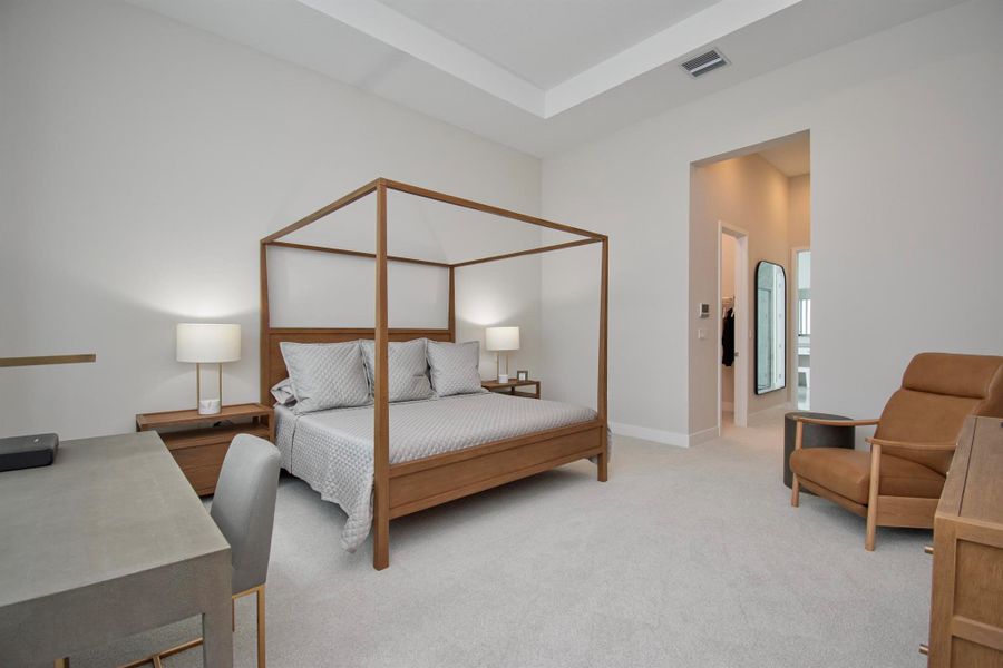 Furnished interior view inside a new home in , Boca Raton (Image 34).