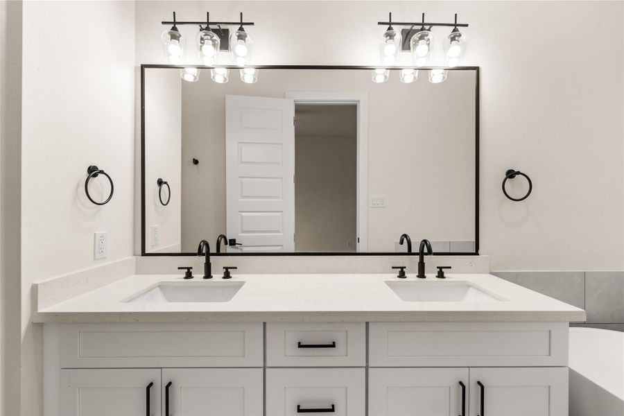 Furnished interior view inside a new home in , Houston (Image 13). Furnished interior view inside a new home in , Houston (Image 13).