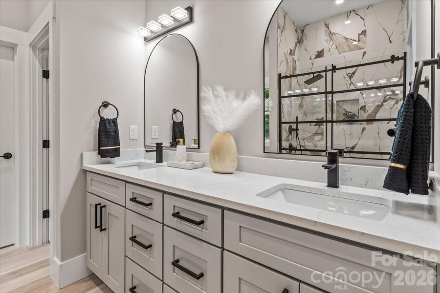 Primary Double Vanity