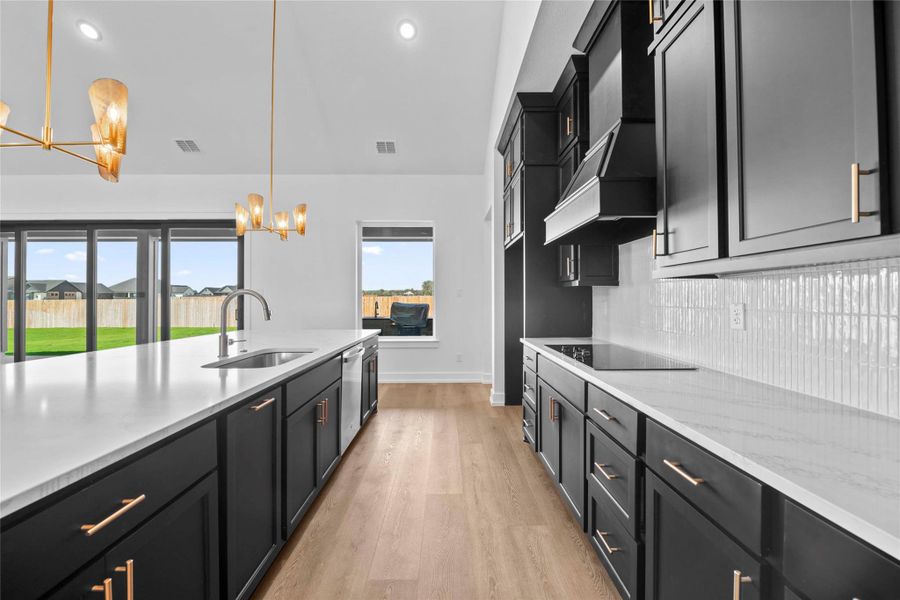 Furnished interior view inside a new home in King Oaks, Salado (Image 15).