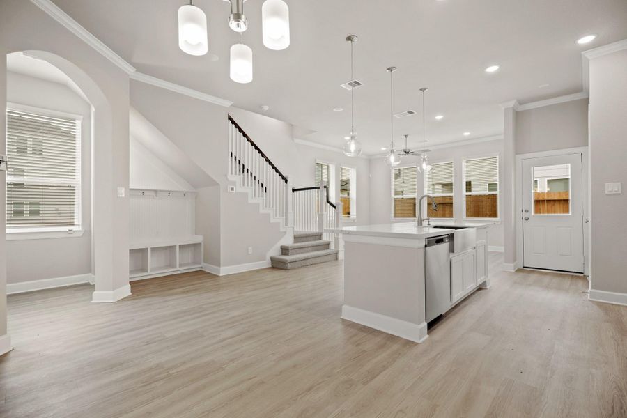 Dining area open to kitchen (*Photo not of actual home and used for illustration purposes only.) Dining area open to kitchen (*Photo not of actual home and used for illustration purposes only.)