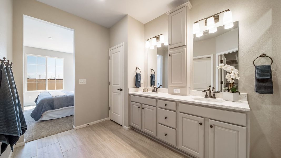 Furnished interior view inside a new home in The Reserve at Green Valley Ranch Aurora, Aurora (Image 22). Furnished interior view inside a new home in The Reserve at Green Valley Ranch Aurora, Aurora (Image 22).