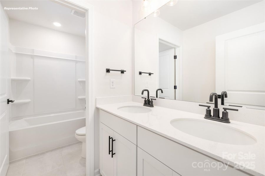 Furnished interior view inside a new home in Oak Grove Hill, Huntersville (Image 25).