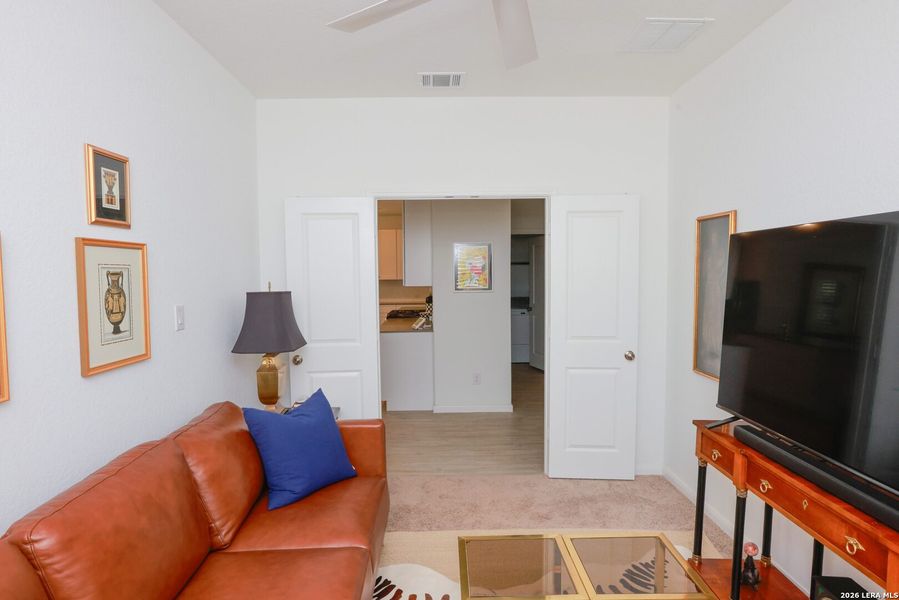 Furnished interior view inside a new home in Hidden Trails, Bulverde (Image 8).