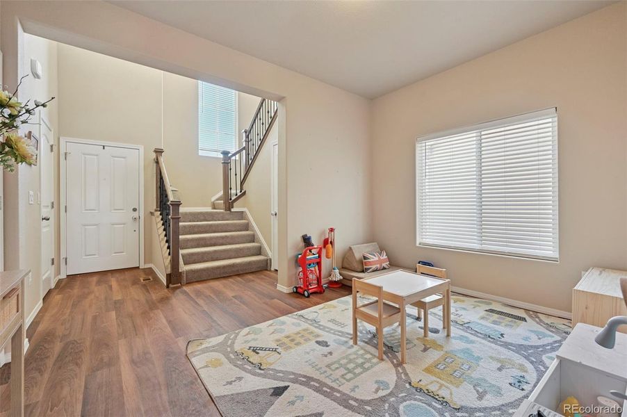 Furnished interior view inside a new home in , Colorado Springs (Image 24).