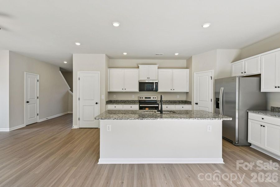 Furnished interior view inside a new home in Willow Estates, Shelby (Image 9).