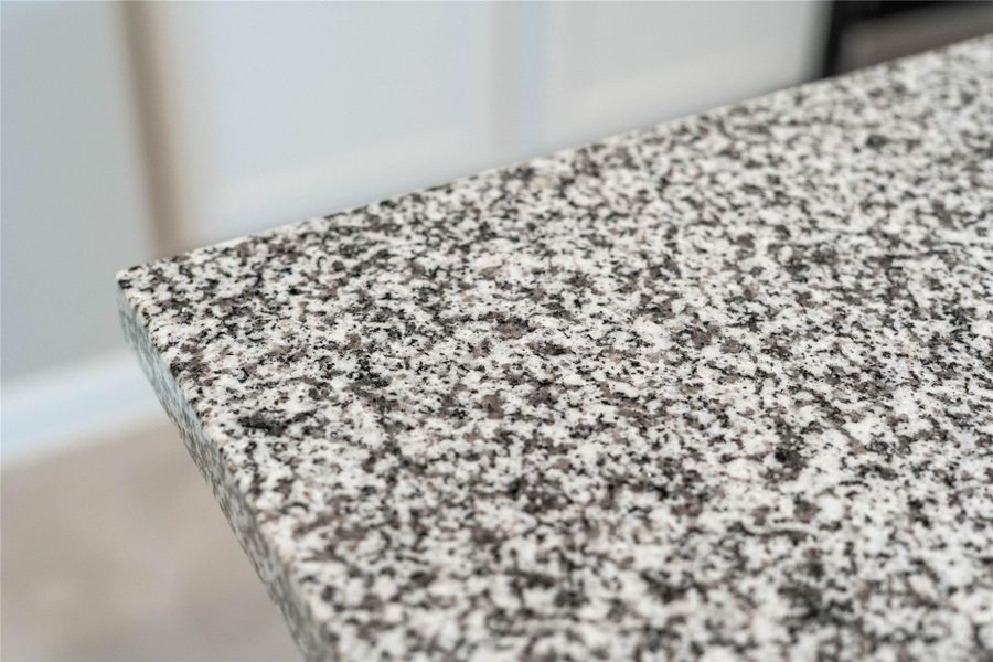 White Sparkle Granite Countertop.