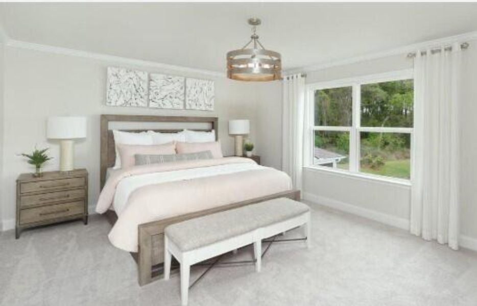 Furnished interior view inside a new home in Nexton, Summerville (Image 6).