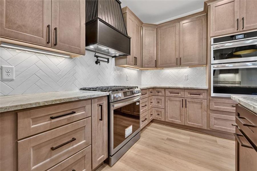 Furnished interior view inside a new home in , Morganton (Image 12).