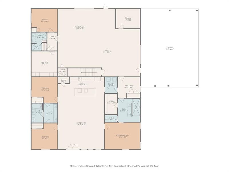 2D floor plan layout of this home in , Stephenville, TX (Image 3). 2D floor plan layout of this home in , Stephenville, TX (Image 3).
