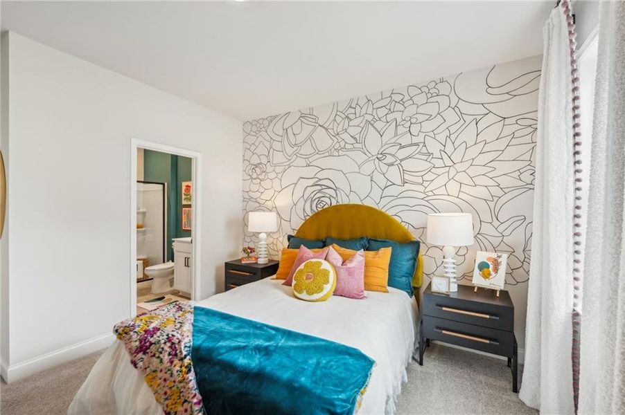 Furnished interior view inside a new home in Bennett Farm, Loganville (Image 14). Furnished interior view inside a new home in Bennett Farm, Loganville (Image 14).