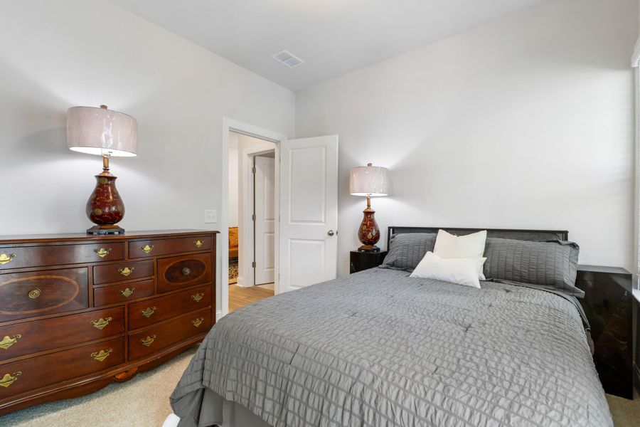 Furnished interior view inside a new home in Oak Bluff, Charleston (Image 34).