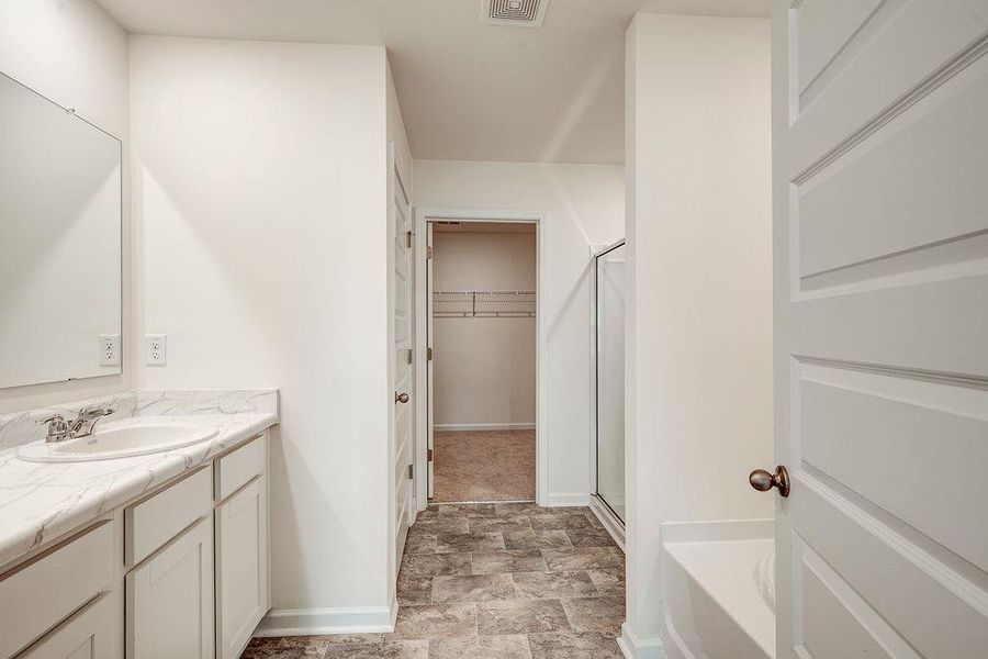 Furnished interior view inside a new home in Cedar Ridge - Locust Grove Station, Locust Grove (Image 17).