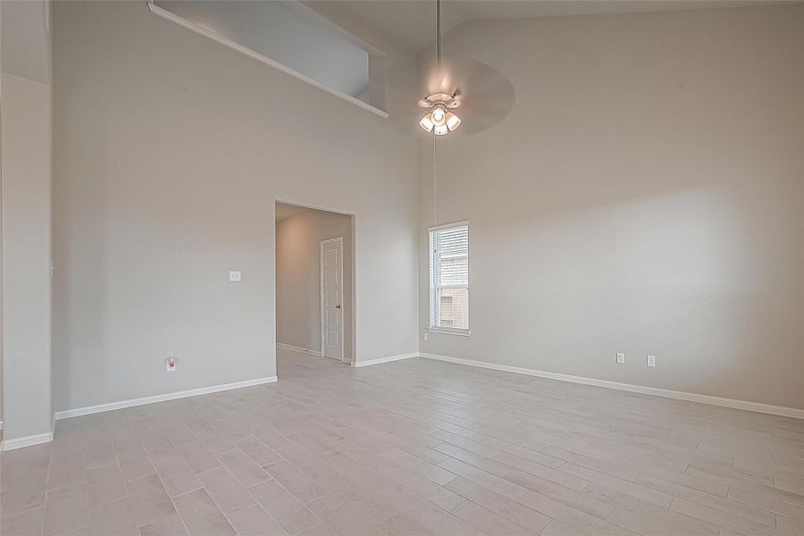Spacious, unfurnished interior of a new home in Rates starting as low as, Iowa Colony (Image 39).
