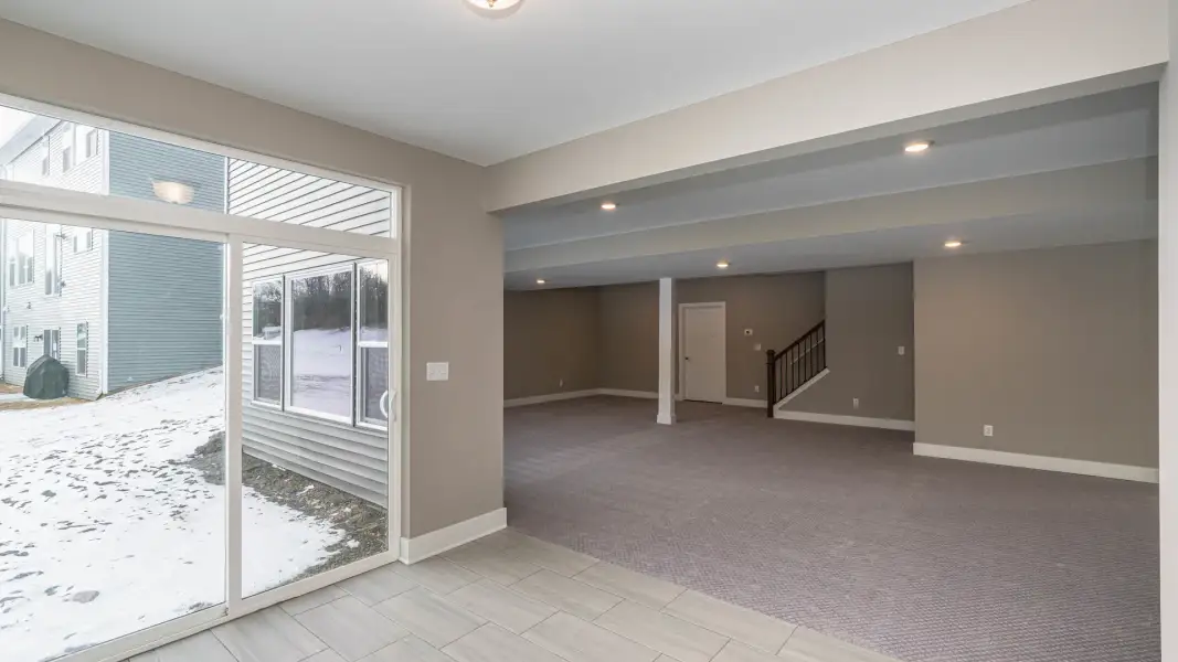 Representative unfurnished interior of a home built from the The Boulder by Norfolk Homes in Offsite Builds Southern Michigan, Ann Arbor (Image 37).