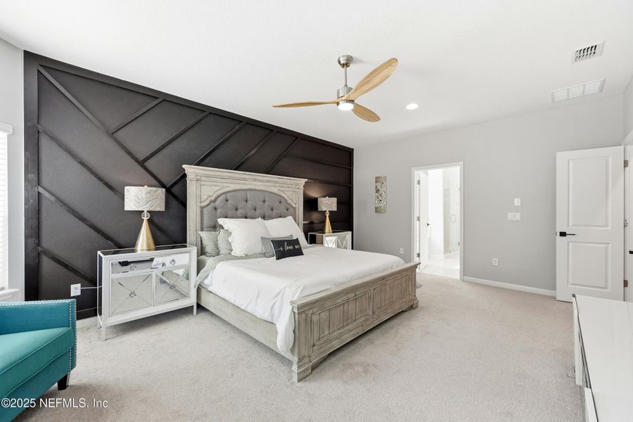 Furnished interior view inside a new home in Silver Landing at SilverLeaf, St. Augustine (Image 15).