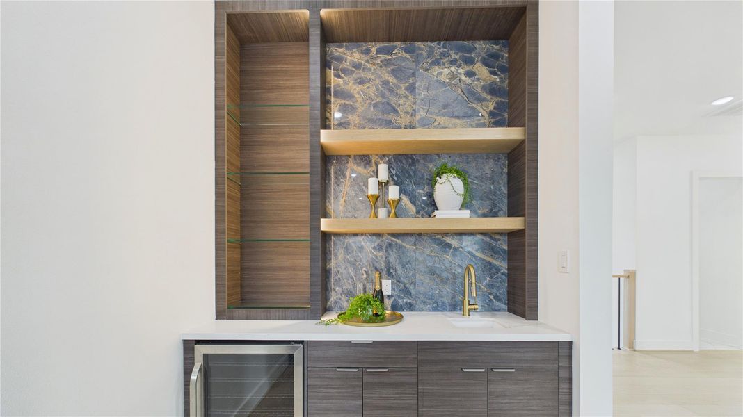 Close-up of interior finishes inside a home in , Houston (Image 20).