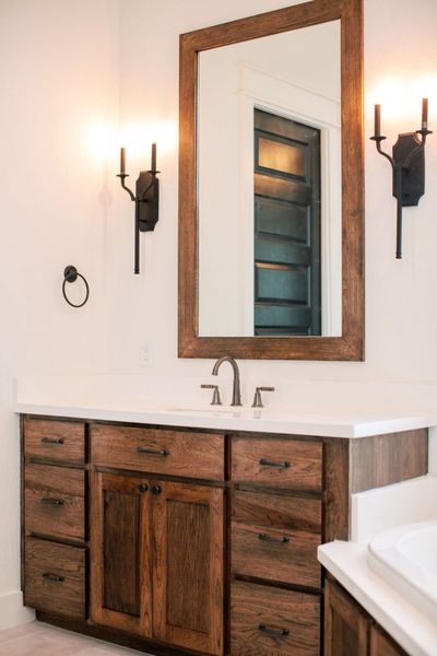 Representative furnished interior of a home built from the The Julia by Reece Homes in Pebble Creek, College Station (Image 51).