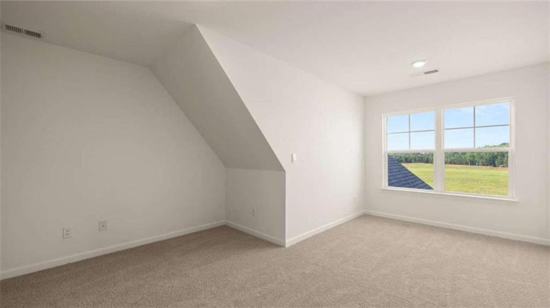 Spacious, unfurnished interior of a new home in The Gates at Pates Creek, Hampton (Image 44).