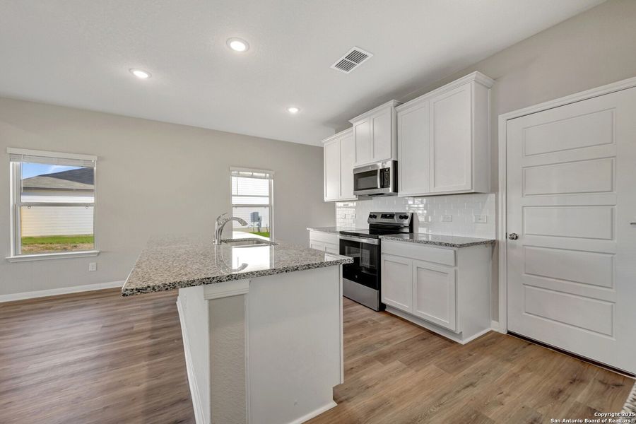 Furnished interior view inside a new home in Park Place, New Braunfels (Image 6). Furnished interior view inside a new home in Park Place, New Braunfels (Image 6).