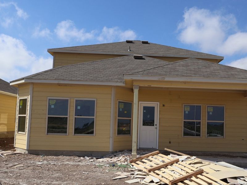 In-progress construction of a new home in Meadows at Clear Springs, New Braunfels, TX (Image 40).