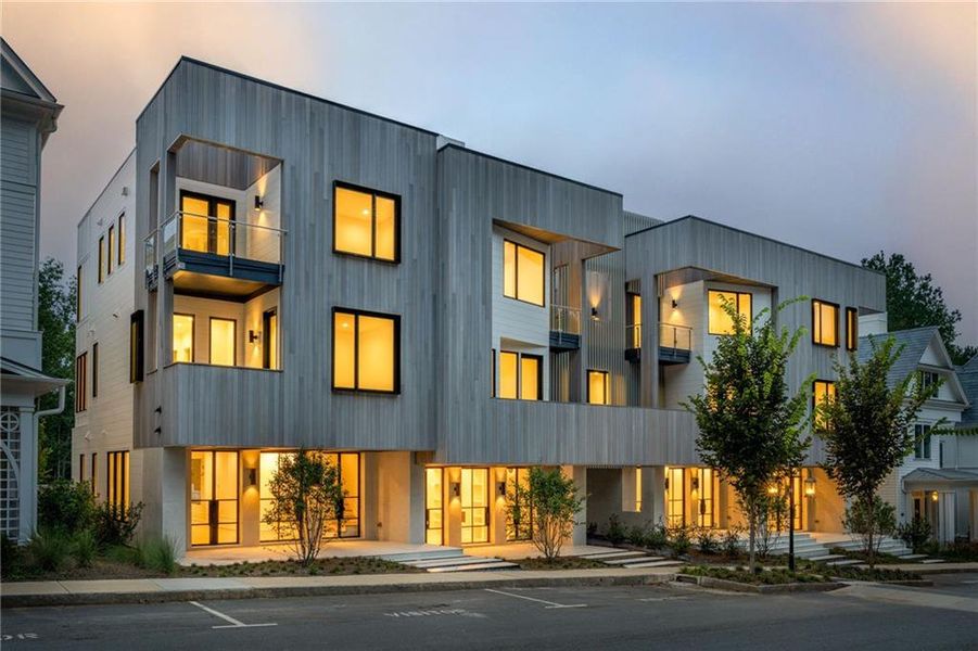 Front exterior of a new home in , Chattahoochee Hills, GA, highlighting curb appeal (Image 14).