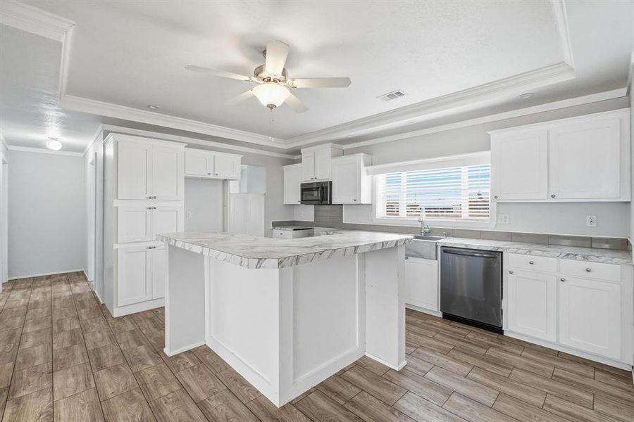 Furnished interior view inside a new home in , Hawley (Image 9).