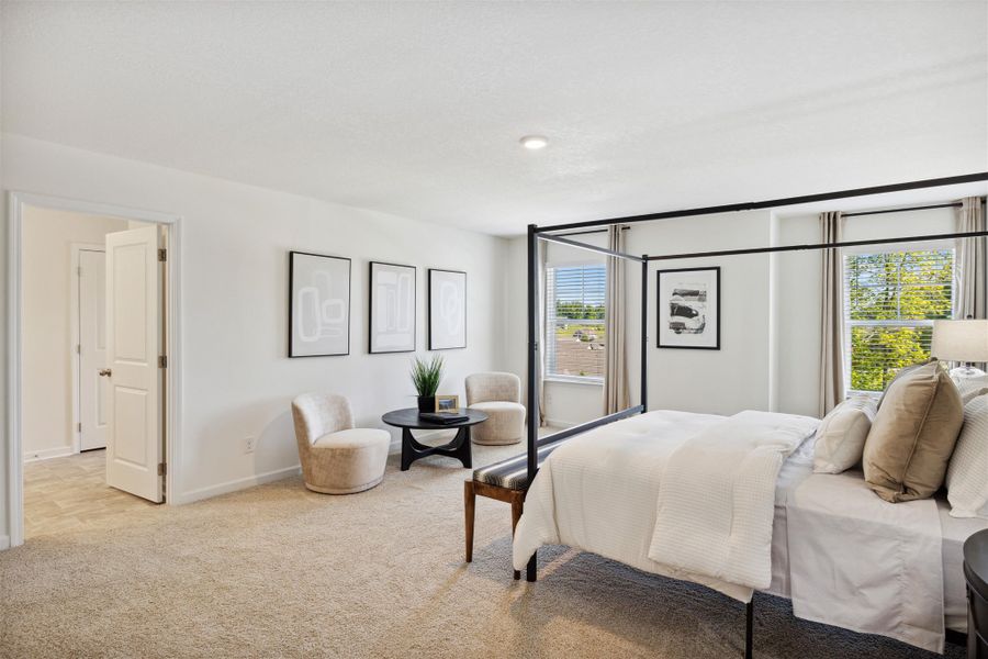 Representative furnished interior of a home built from the Richland by D.R. Horton in The Ridge at Neals Landing, Knoxville (Image 13).