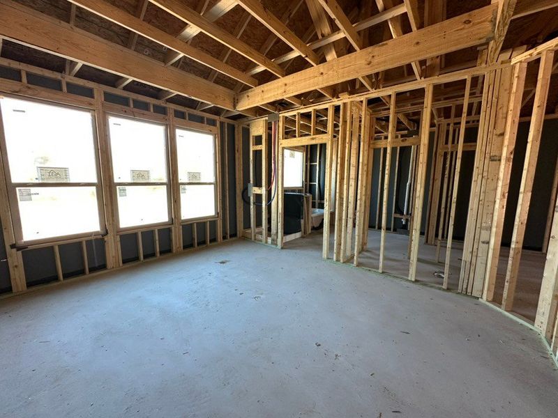 In-progress construction of a new home in Covenant Park, Springtown, TX (Image 7).