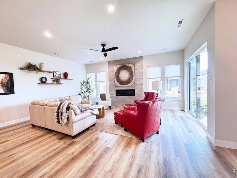 Furnished interior view inside a new home in , Windsor (Image 18).
