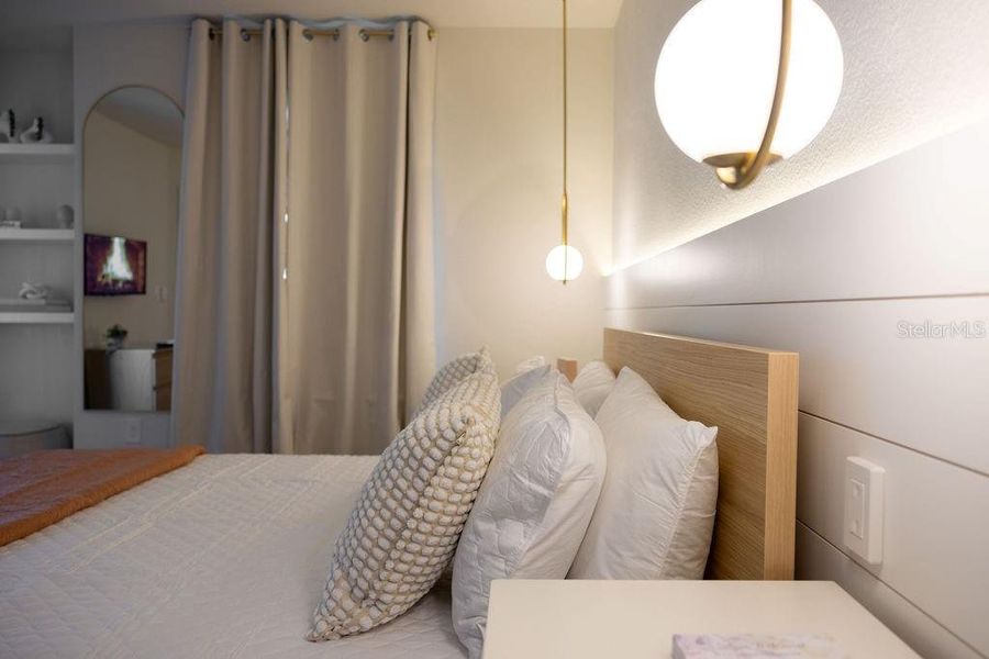 Furnished interior view inside a new home in , Clermont (Image 73).