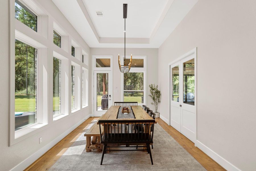 Furnished interior view inside a new home in , Montgomery (Image 13).