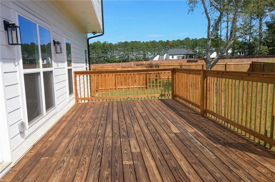 Exterior details and patio area of a home in , Loganville (Image 33).